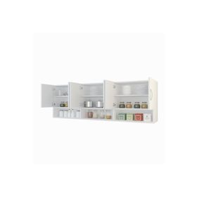 Kenzlife Liberato Beyaz 60x150x32 cm Mutfak ve Banyo Dolabı