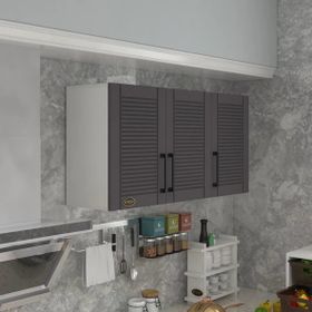 Kenzlife Limon 60 Gri Mod 2 60x120x32 Mebran Kapak Suntalam Gövde Hazır Mutfak Dolabı