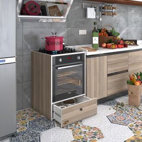 Kenzlife Lityum Ankastre Modülü Kabini Fırın Ocak Mutfak Dolabı