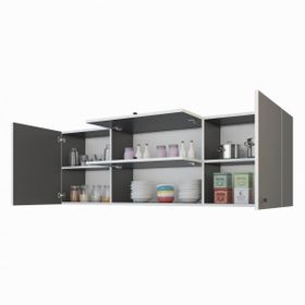 Kenzlife Lucida Gri 60x150x32 cm Mutfak ve Banyo Dolabı