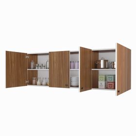 Kenzlife Marina Ceviz 60x150x32 cm Mutfak ve Banyo Dolabı