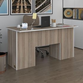 Kenzlife Masi Oka 75x150x80 cm Çift Raflı Dolap Cordoba Çalışma Masası