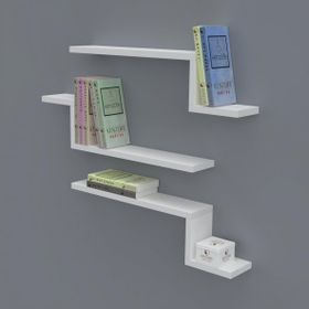 Kenzlife Mediha 015*060*20*3 Byz Duvar Rafı Kitaplık