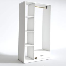 Kenzlife Mengühan 175*90*40 Byz Tek Çekmeceli Gardrop