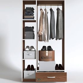 Kenzlife Mengühan 175*90*40 Cvz Tek Çekmeceli Gardrop