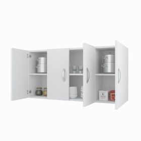 Kenzlife Merlanda Beyaz 60x120x32 CM Mutfak ve Banyo Dolabı