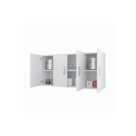 Kenzlife Merlanda Beyaz 60x120x32 CM Mutfak ve Banyo Dolabı