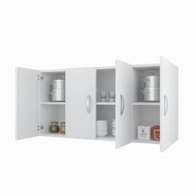 Kenzlife Merlanda Beyaz 60x120x32 CM Mutfak ve Banyo Dolabı