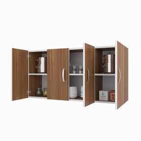 Kenzlife Merlanda Ceviz 60x120x32 cm Mutfak ve Banyo Dolabı
