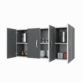 Kenzlife Merlanda Gri 60x120x32 cm Mutfak ve Banyo Dolabı