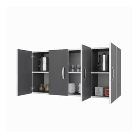 Kenzlife Merlanda Gri 60x120x32 cm Mutfak ve Banyo Dolabı