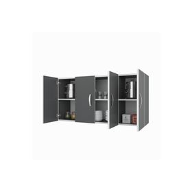 Kenzlife Merlanda Gri 60x120x32 cm Mutfak ve Banyo Dolabı