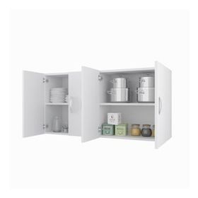 Kenzlife Merta Beyaz 60x120x32 cm Mutfak ve Banyo Dolabı