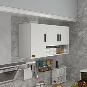 Kenzlife Mirandus32 Beyaz 60x120x32 cm Hazır Mutfak Dolabı
