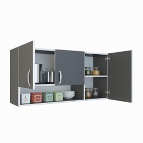 Kenzlife Mirena Gri 60x120x22 cm Mutfak ve Banyo Dolabı