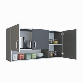Kenzlife Mirena Gri 60x120x32 cm Mutfak ve Banyo Dolabı