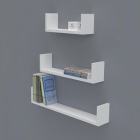Kenzlife Müjgan 012*060-045-030*20 Byz Duvar Rafı Kitaplık