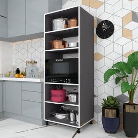 Kenzlife Müzeyyen 180x65x50 cm Fırın Kiler Mutfak Dolabı