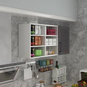 Kenzlife Nane 60 Gri Mod2 60x120x32 Mebran Kapak Suntalam Gövde Hazır Mutfak Dolabı