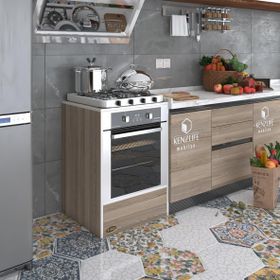 Kenzlife Neon Ankastre Modülü Kabini Fırın Ocak Mutfak Dolabı