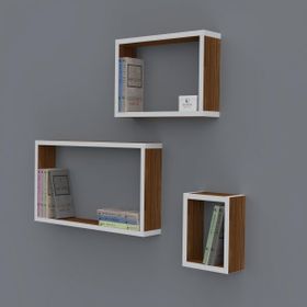 Kenzlife Neslişah 030*060*20*3 Cvz Duvar Rafı Kitaplık