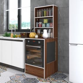 Kenzlife Nevgece Ceviz 165x60x56 Mutfak Dolabı