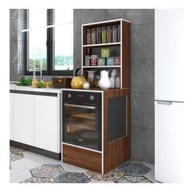Kenzlife Nevgece Ceviz 165x60x56 Mutfak Dolabı