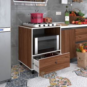 Kenzlife Nevresel 85x70x60 Xlarge Çekmeceli Hazır Mutfak Klasik Setüstü Ocak İçin Sabit Tabla Mutfak Dolabı