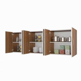 Kenzlife Nonus Ceviz 60x150x32 cm Mutfak ve Banyo Dolabı