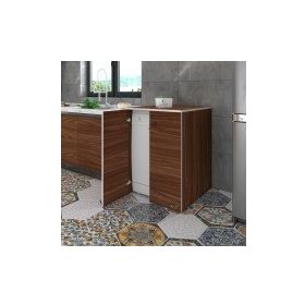 Kenzlife Nurten Bulaşık Makinesi Kapaklı Mutfak Dolabı