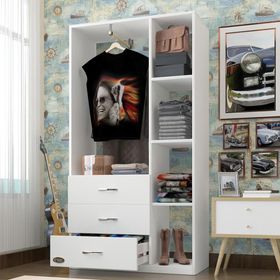 Kenzlife Ökkeş 175*90*40 Byz 3 Çekmeceli Gardrop
