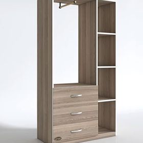 Kenzlife Ökkeş 175*90*40 Crd MB.GDL.21.175.90.40.01 3 Çekmeceli Gardrop