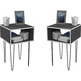Kenzlife Ortense 2'li Set Minik Boy Zigon Sehpa