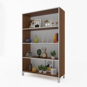 Kenzlife Pakize Ceviz 128x90x30 cm Mutfak Dolabı