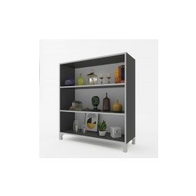 Kenzlife Pakize Gri 108x70x30 cm Mutfak Dolabı