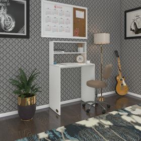 Kenzlife Raikkonen70 Beyaz 115x40x70 cm Ofis Çalışma Masası