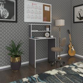 Kenzlife Raikkonen70 Gri 115x40x70 cm Ofis Çalışma Masası