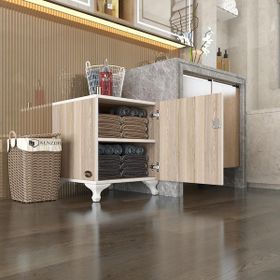 Kenzlife Rana 39 cm Kilitli Banyo Dolabı