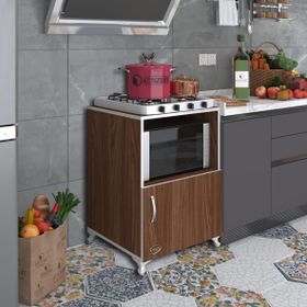 Kenzlife Revbahar Ceviz 85x60x56 cm Mutfak Dolabı
