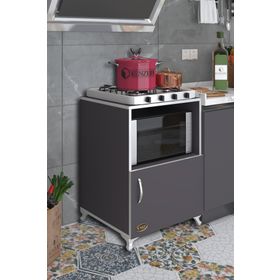 Kenzlife Revbahar Gri 85x60x56 cm Mutfak Dolabı