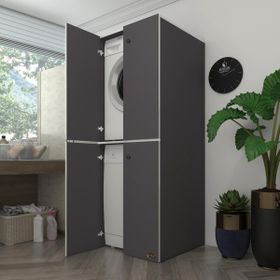 Kenzlife Roksana Çamaşır-Kurutma Makinesi Banyo Dolabı