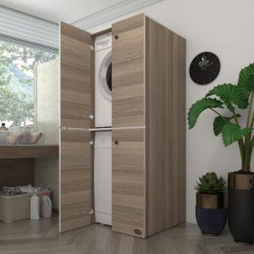 Kenzlife Roksana Çamaşır-Kurutma Makinesi Banyo Dolabı