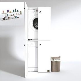 Kenzlife Roksana Çamaşır-Kurutma Makinesi Banyo Dolabı