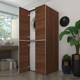 Kenzlife Roksana Çamaşır-Kurutma Makinesi Banyo Dolabı