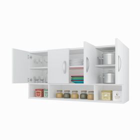 Kenzlife Severus Beyaz 60x120x32 CM Mutfak ve Banyo Dolabı