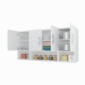 Kenzlife Severus Beyaz 60x120x32 CM Mutfak ve Banyo Dolabı