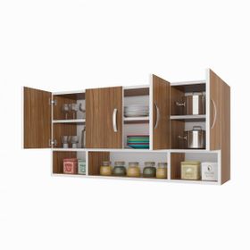 Kenzlife Severus Ceviz 60x120x32 cm Mutfak ve Banyo Dolabı
