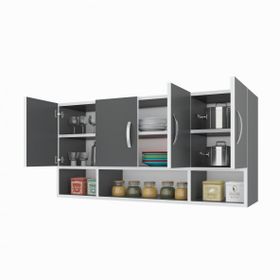 Kenzlife Severus Gri 60x120x32 cm Mutfak ve Banyo Dolabı