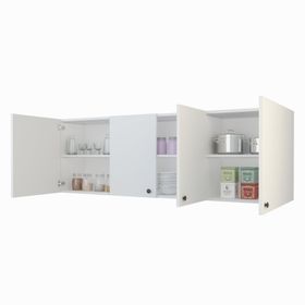 Kenzlife Silvanus Beyaz 60x180x32 cm Mutfak ve Banyo Dolabı