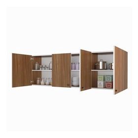 Kenzlife Silvanus Ceviz 60x180x32 cm Mutfak ve Banyo Dolabı